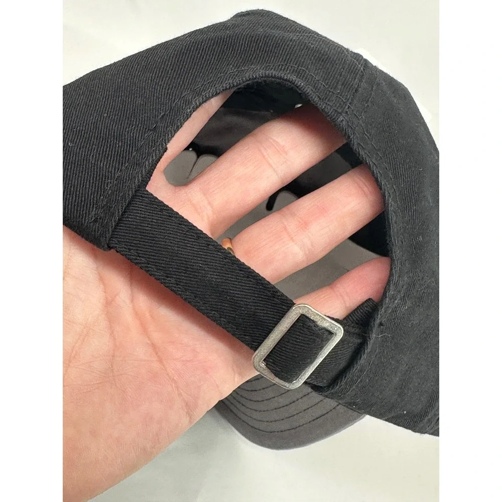 Chevrolet Baseball Cap Mens OSFM Grey Black GM Licensed Tire Tread Logo Hat